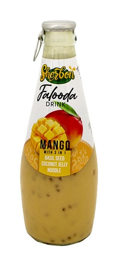 [SHR-FALOODA-MANGO] SHERBON FALOODA DRINK MANGO 290ML