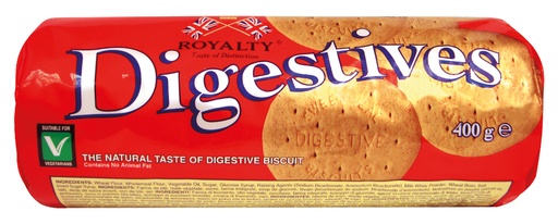 [ROY-DIGEST-400] ROYALTY DIGESTIVE BISCUIT 400GM