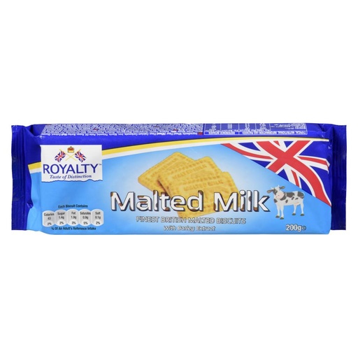 [ROY-MAL] ROYALTY MALTED MILK COOKIE 200GM