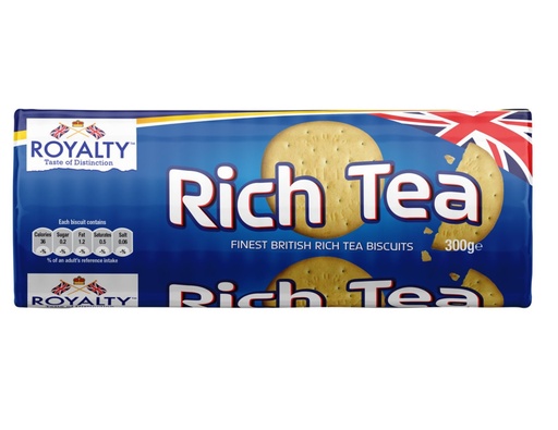 [ROY-RICH-TEA] ROYALTY RICH TEA COOKIES 300GM