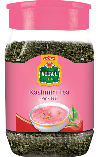 [T-VIT-JAR-KASH] VITAL JAR TEA PINK KASHMIRI 220GM