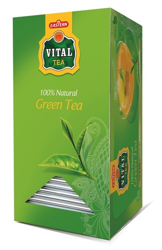 [T-VIT-TB-GRE] VITAL TEA BAGS GREEN TEA ONLY 30TBags