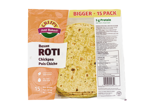 [CRP-ROTI-BES] CRISPY ROTI BESAN 500G