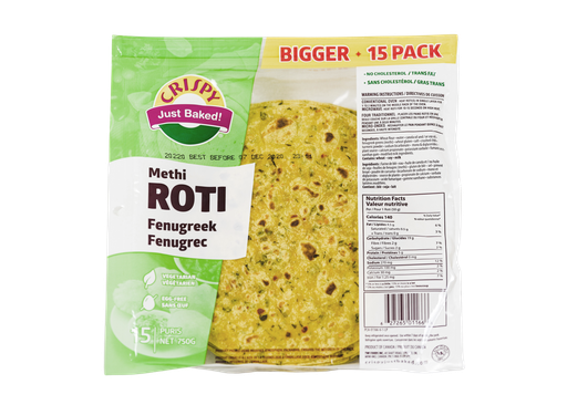 [CRP-ROTI-MET] CRISPY ROTI METHI 500G