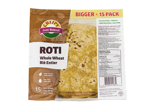 [CRP-ROTI-WW] CRISPY ROTI WHOLE WHEAT 500G