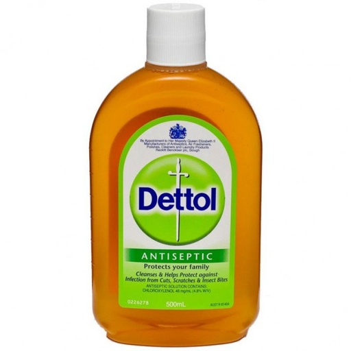 [DETTOL-500ML] DETTOL ANTISEPTIC LIQUID 500ML