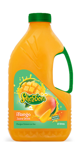 [SHR-JCE-2LTR-MANGO] SHERBON 2 LTR CHAUNSA MANGO JUICE DRINK