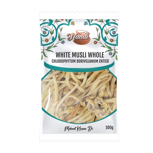 [IN-MUSLI-WHOLE] HANDI PS WHITE MUSLI WHOLE 100GM