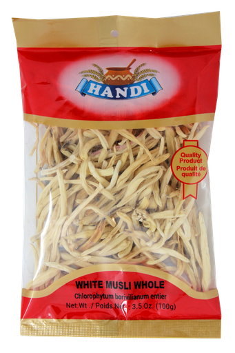 [IN-MUSLI-WHOLE] HANDI WHITE MUSLI WHOLE 100GM